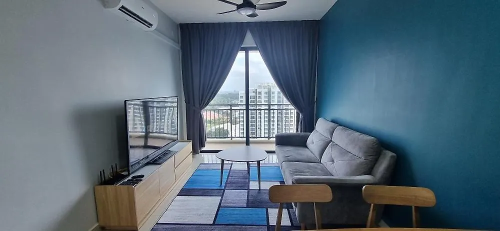 דירה ג'והור בהרו Cozy Cp Home Laman Damai Jb Town